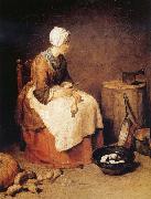 The Kitchen Maid Jean Baptiste Simeon Chardin
